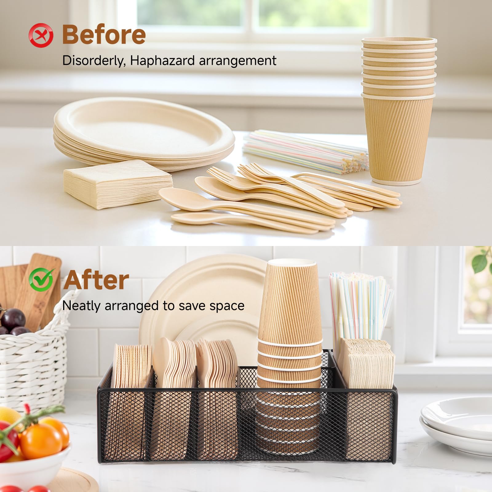 ZZDWLDHA camping portable utensil holder keeps utensils organized on trips.