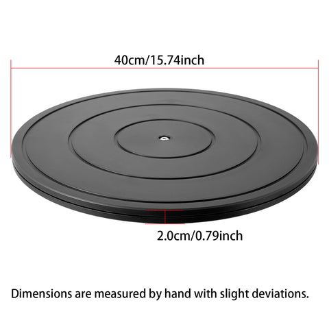 ZZRANYE 360-degree rotating lazy Susan base for effortless access to items on desks or tables.