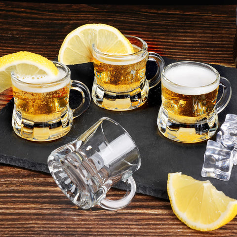 Gift-boxed ZZYFGH 1oz shot glasses ready for gifting