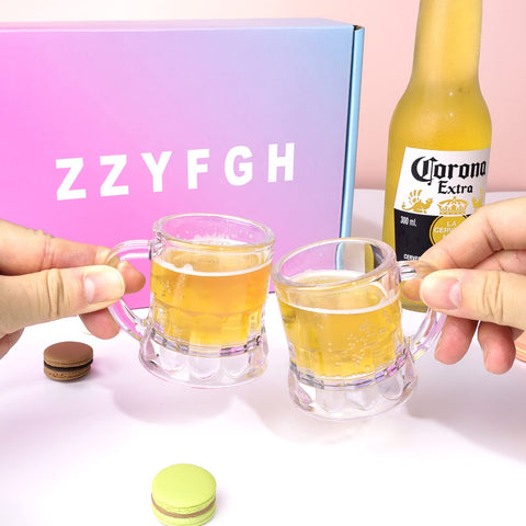 ZZYFGH thick-base design shot glass provides stable placement.