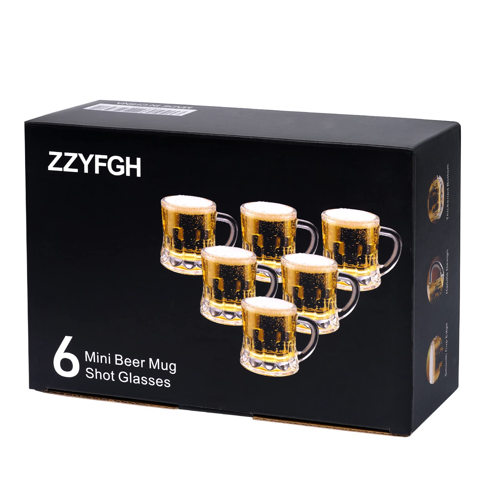 ZZYFGH versatile 1.8 oz glasses for wine juice or tequila